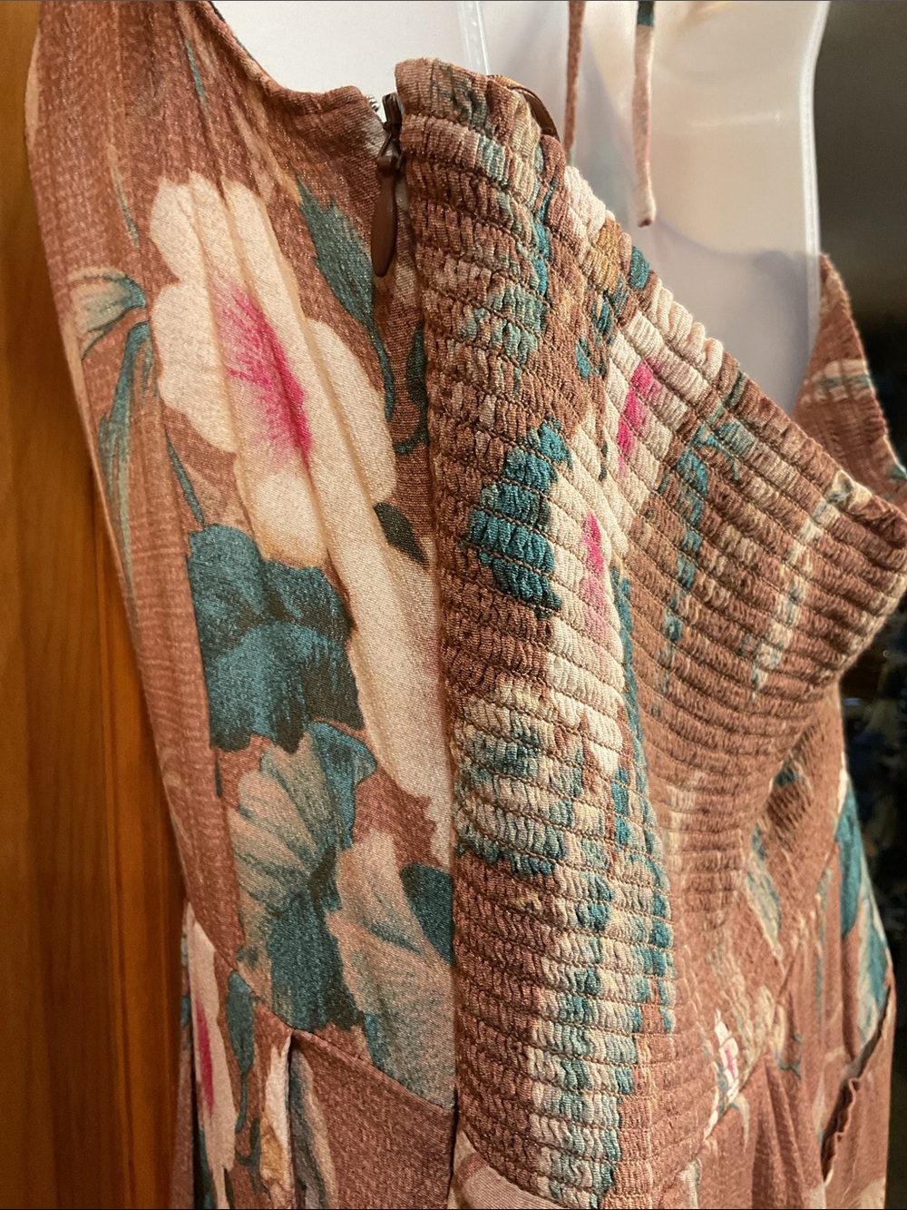 Paige Portland Jumpsuit in Mocha Size 10* - Picture 8 of 10